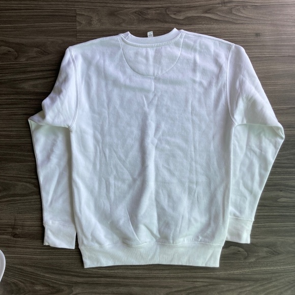 Womens Matching Chic As Sh*t White Crewneck Sweatshirt & Hat Set - Picture 3 of 7